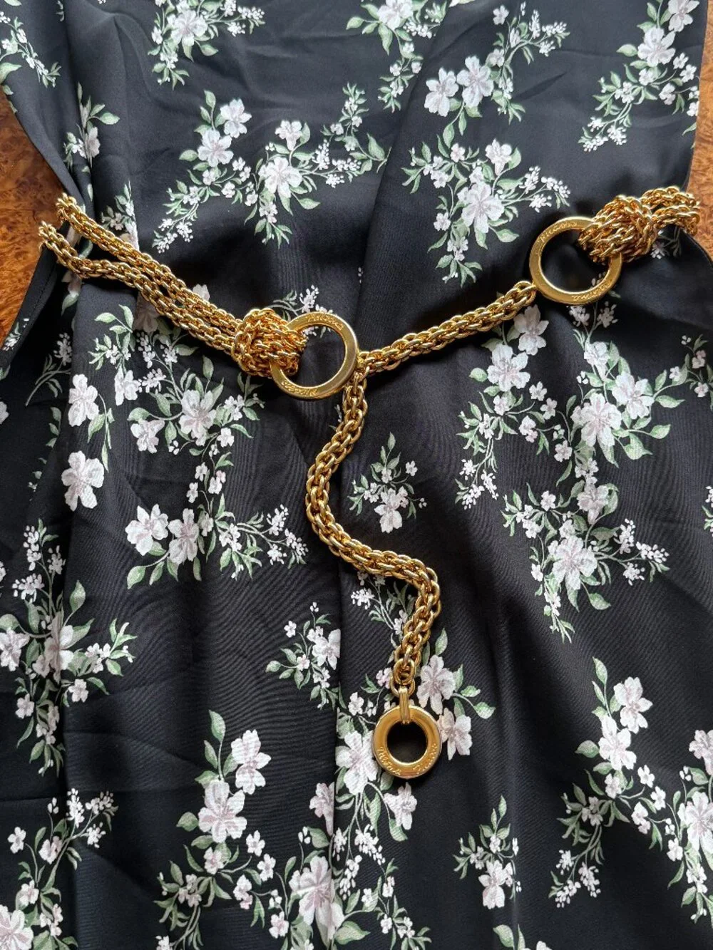 Paloma Picasso Byzantine Wheat Chain Belt